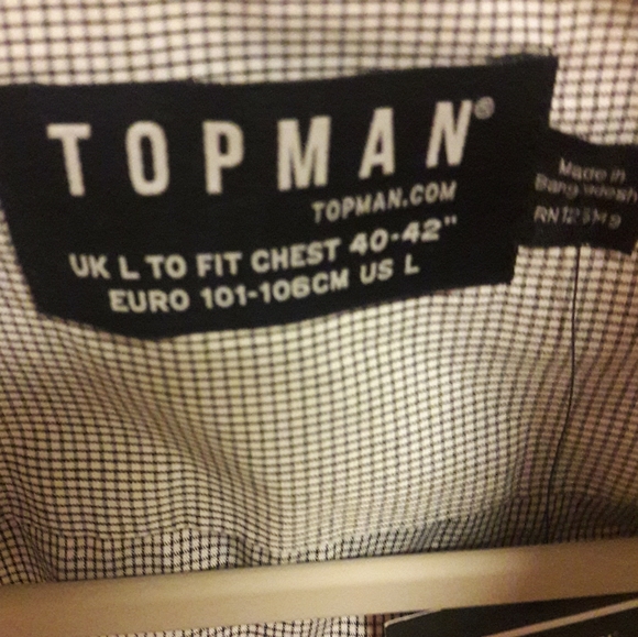 Men's Topman shirt - Picture 4 of 7